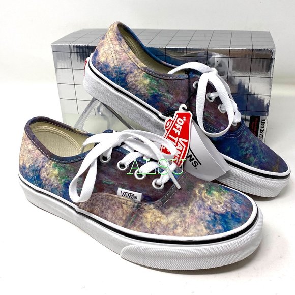 Vans Shoes - VANS Authentic Low Top Moma Claude Monet Women’s Excellent Condition, Like New